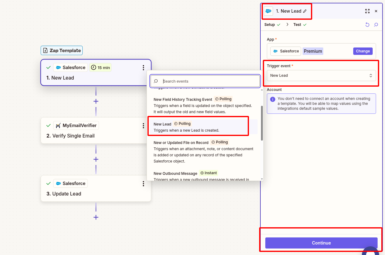 Salesforce trigger selection